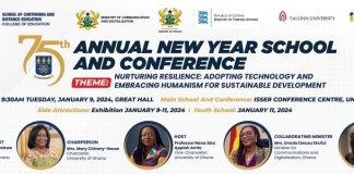 Nurturing Resilience: UG’s 75th Annual New Year School & Conference Kicks Off