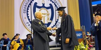 An engineer made history as Georgia Tech’s first Black graduate; 59 years later, he passes the torch to his granddaughter