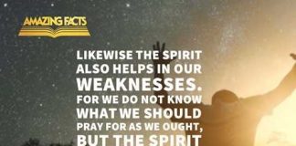 HE SIDES WITH US IN PRAYER