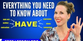 How to use “Have” from Beginner to advanced