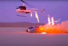 YouTuber faces a federal charge after allegedly directing video of fireworks being shot from a helicopter at a Lamborghini